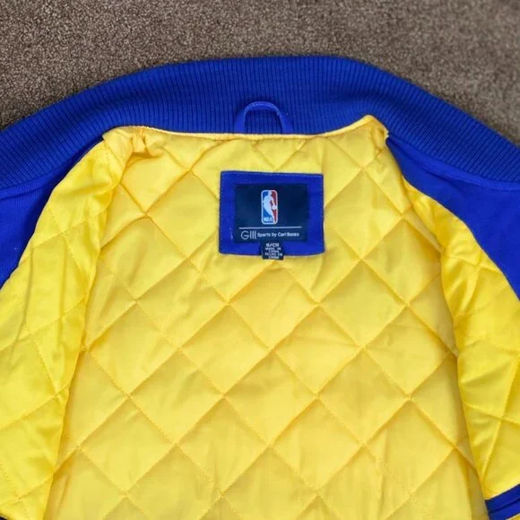 GOLDEN STATE WARRIORS 7 TIME NBA CHAMPIONSHIP JACKET IN STOCK S M L XL 2X